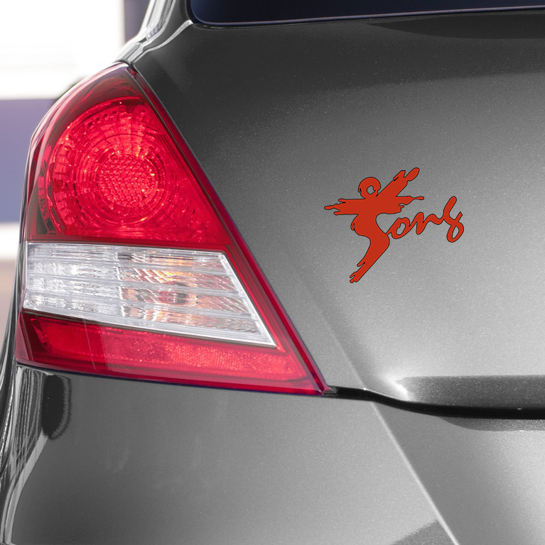 Autoaufkleber Takewondo Schule Song